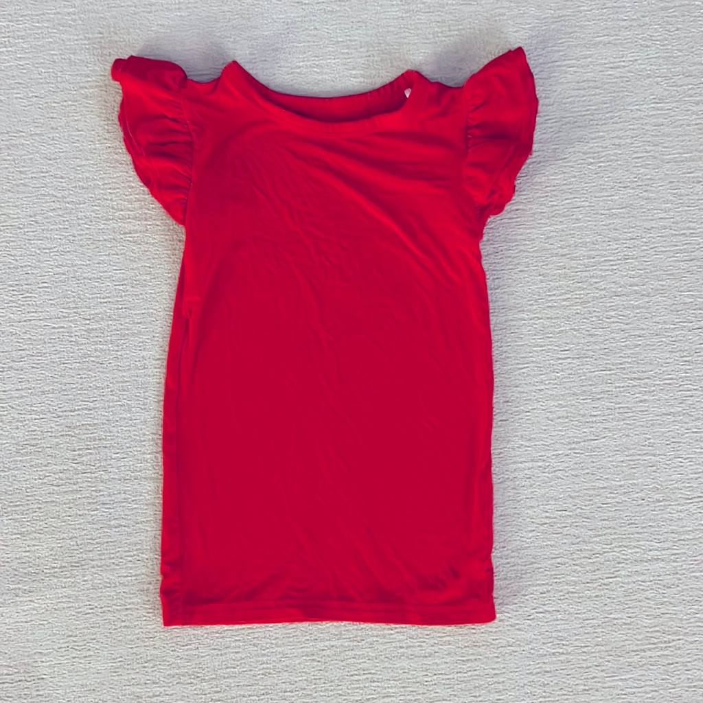 Flutter Tee - Red 2t.